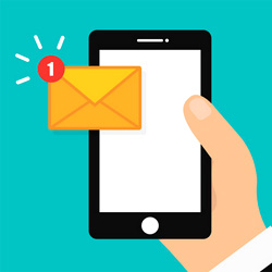 Presque la moiti des SMS envoys sont des SMS de notification