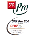 Prolongation du forfait SFR Pro 200 est au prix du forfait Pro 100