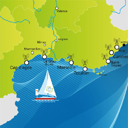 Quel est l'opérateur avec la meilleure performance en mer méditerranée ? Bouygues Telecom est le meilleur réseau en méditerranée