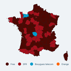 Quel oprateur a eu le plus de pannes Internet et mobile en 2022 ?