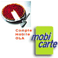Rechargement du compte mobile OLA avec les recharges Mobicarte