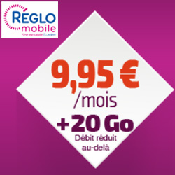 Rglo Mobile lance une nouvelle offre avec 20 Go d'Internet mobile  9,95 