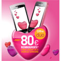 Saint Valentin : 80 € remboursés pour l'achat de deux mobiles Samsung Saint Valentin : 80 € remboursés pour l'achat de deux mobiles Samsung