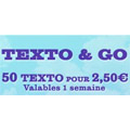 SFR : 50 Texto valables 1 semaine SFR : 50 Texto valables 1 semaine
