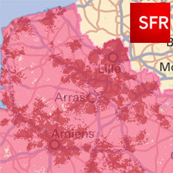SFR : 56 communes supplmentaires ouvertes dans le Nord en 4G et 8 en 4G+