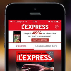 SFR propose 1 an d'abonnement  l'Express via l'Extra LeKiosk