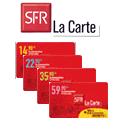SFR La Carte : un nouveau serveur de rechargement via le 952