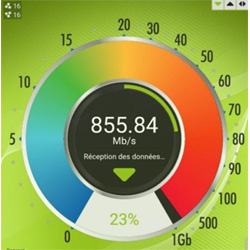 SFR lance la 4G+ jusqu' 1 Gbit/s  Nantes 