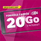 SFR  lance son plus gros forfait 4G avec 20 Go d'internet