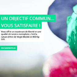 Virgin Mobile disparat pour Red by SFR 