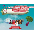 SFR offre à ses clients 1 million de singles à télécharger gratuitement les 20 et 21 juin SFR offre à ses clients 1 million de singles à télécharger gratuitement les 20 et 21 juin
