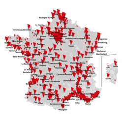 SFR : ouverture de 1385 communes supplémentaires en 4G et 4G+ SFR accélère le déploiement de son réseau avec 1385 communes supplémentaires en 4G ou 4G+