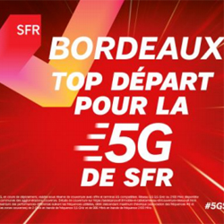 SFR ouvre son rseau 5G  Bordeaux et dans sa mtropole
