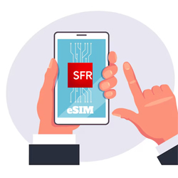 SFR simplifie le transfert d'eSIM avec Android SFR simplifie le transfert d'eSIM avec Android