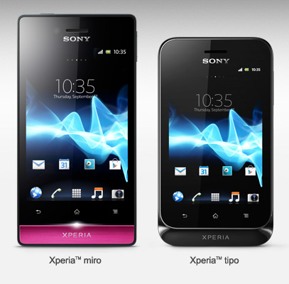 Sony dévoile deux nouveaux modèles de smartphone