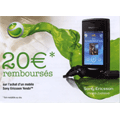 Sony Ericsson rembourse 20 € sur son modèle Yendo Sony Ericsson rembourse 20 € sur son modèle Yendo