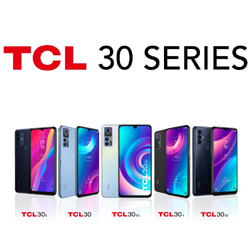 TCL ajoute 5 nouveaux smartphones à sa gamme TCL 30