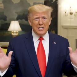 Trump s'en prend à Apple qui a fait disparaître le bouton d'accueil de l'iPhone Trump s'en prend à Apple qui a fait disparaître le bouton d'accueil de l'iPhone