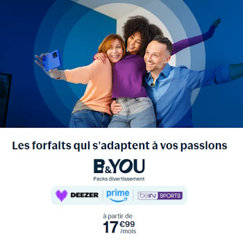 Un forfait mobile avec Amazon Prime, Deezer ou beIN SPORTS : Bouygues Telecom change la donne Un forfait mobile avec Amazon Prime, Deezer ou beIN SPORTS : Bouygues Telecom change la donne