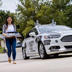 Un projet prévoit de livrer des pizzas via des véhicules autonomes en passant les commandes via nos smartphones Et si vos pizzas étaient livrées par une voiture autonome ?