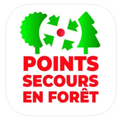 Une application qui facilite l'accès aux points de rencontre en milieu forestier