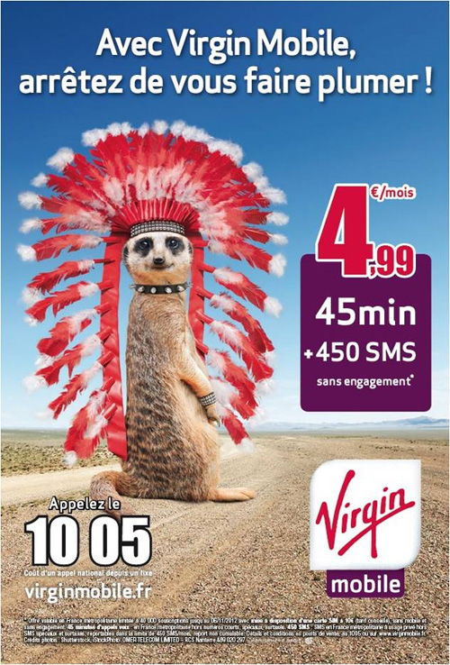 Virgin Mobile lance sa campagne de publicité « Arrêtez de vous faire plumer ! »