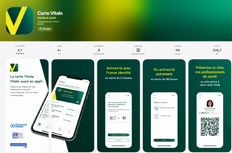 Votre carte Vitale tient désormais dans votre téléphone Votre carte Vitale tient désormais dans votre téléphone