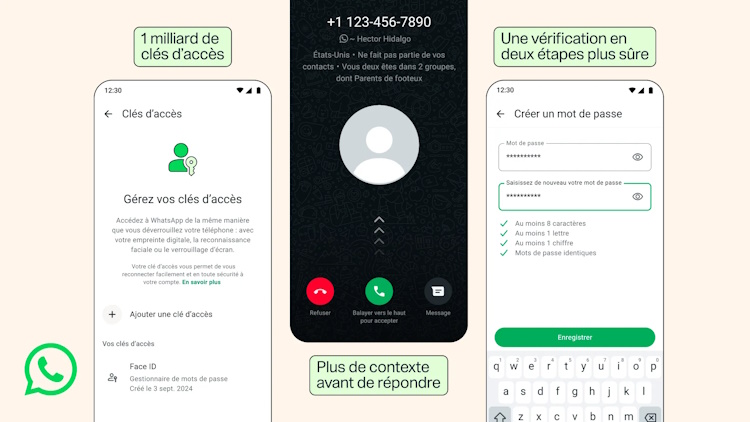 WhatsApp durcit sa sécurité : voici les nouveautés à connaître WhatsApp durcit sa sécurité : voici les nouveautés à connaître
