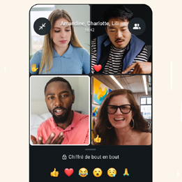 WhatsApp enrichit ses appels avec la planification, la main leve et les ractions
