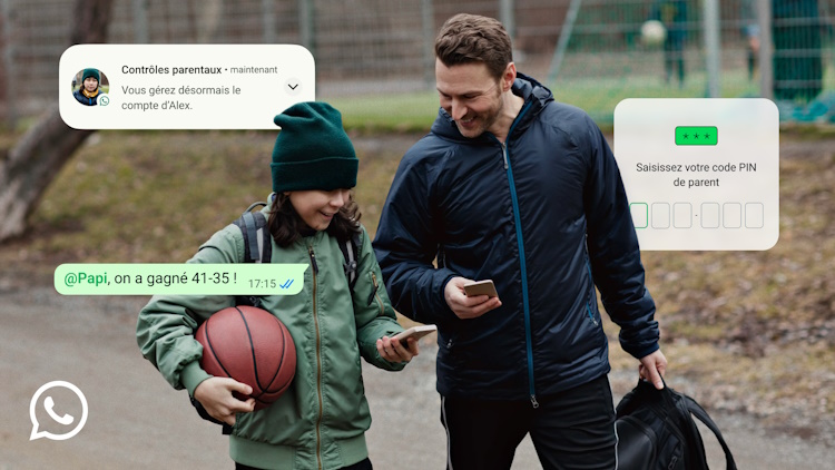 WhatsApp ouvre sa messagerie aux moins de 13 ans avec des comptes supervisés par les parents WhatsApp ouvre sa messagerie aux moins de 13 ans avec des comptes supervisés par les parents