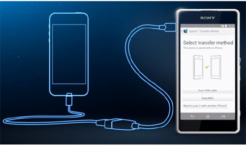 Xperia Transfer : une application qui transfère le contenu d'un ancien smartphone (Android ou iOS) vers un mobile Sony