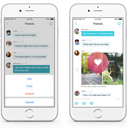 Yahoo Messenger s'offre un lifting sur iOS et Android Yahoo Messenger, iOS, Android
