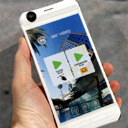 Yezz Sfera : un smartphone capable de filmer  360 degrs
