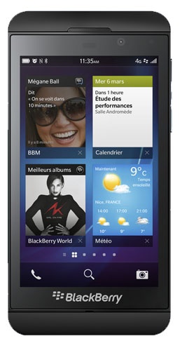 États unis : BlackBerry lance son smartphone Z10 États unis : BlackBerry lance son smartphone Z10
