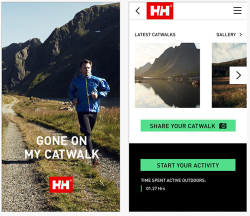 Évadez-vous de votre clavier avec l'application Helly Hansen Évadez-vous de votre clavier avec l'application Helly Hansen