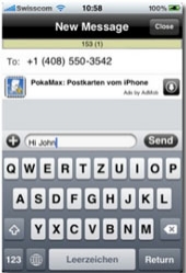 SMS Global.AQ : envoyez gratuitement des SMS depuis votre iPhone SMS Global.AQ : envoyez gratuitement des SMS depuis votre iPhone