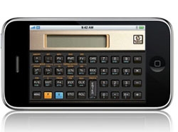 HP lance des calculatrices scientifiques sur l'iPhone HP lance des calculatrices scientifiques sur l'iPhone