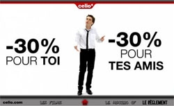 Celio lance une opération commerciale sur l'iPhone Celio lance une opération commerciale sur l'iPhone