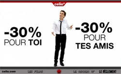 Celio lance une opration commerciale sur l'iPhone