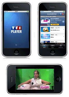 TF1 mise sur l'iPhone TF1 mise sur l'iPhone