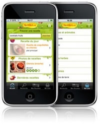 Marmiton : 45 000 recettes de cuisine sur l'iPhone
