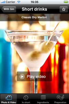 iVideoCocktails : un logiciel qui permet de raliser des cocktails en vido