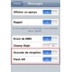 L'accus de reception pour les SMS est disponible sur les iPhone jailbreaks