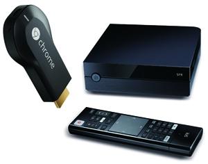 Le dcodeur TV SFR avec Google Play et Chromecast