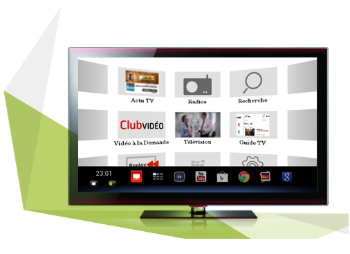 Décodeur SFR Connect TV V3 Avec Chromecast Intégré - 4K, Android, Play Store, Neuf
