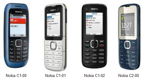 Nokia C1 et C2