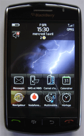 Téléphone Blackberry Storm 9500 Téléphone Blackberry Storm 9500