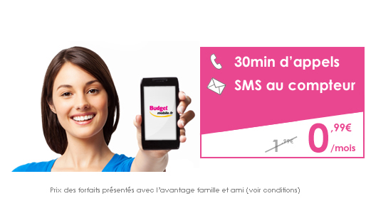 Téléphone Forfait 30 min