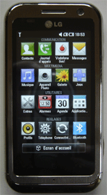 Téléphone LG Arena KM900