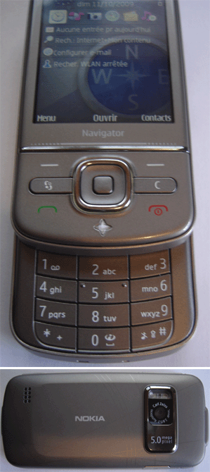 Téléphone Nokia 6710 Navigator